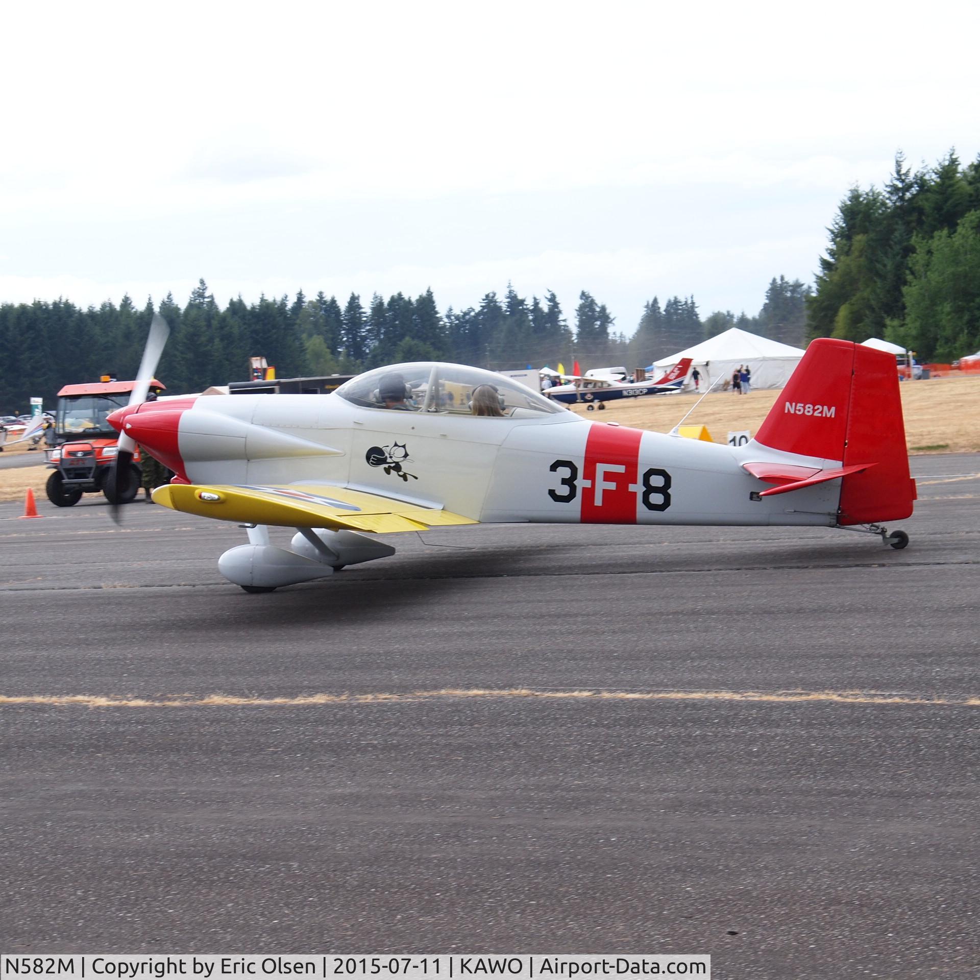 N582M, 1991 Vans RV-4 C/N 1608, 1991 Vans RV-4 at the 2015 Arlington Fly-In.