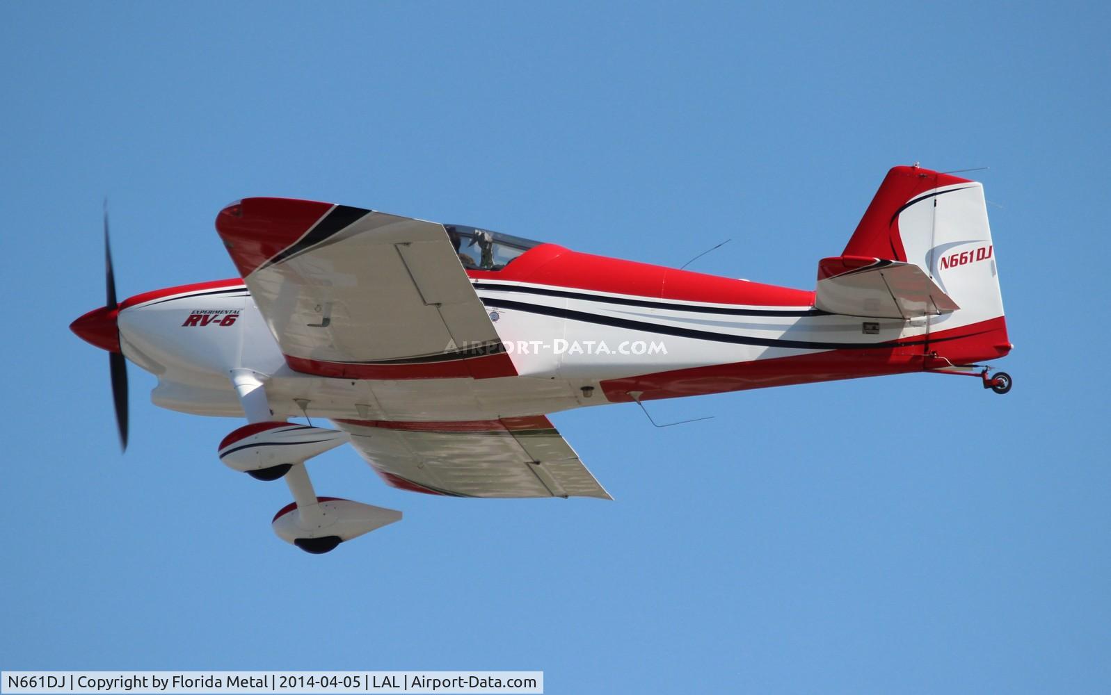 N661DJ, 1991 Vans RV-6 C/N 24661, Vans RV6
