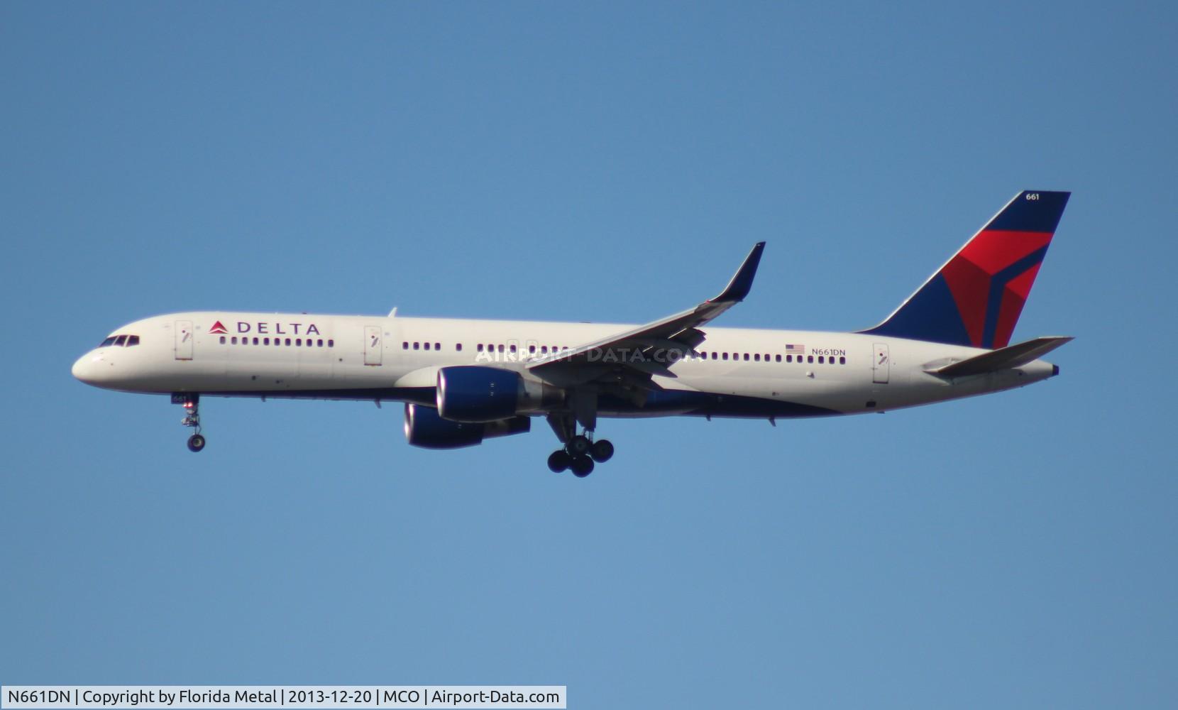 N661DN, 1990 Boeing 757-232 C/N 24972, Delta
