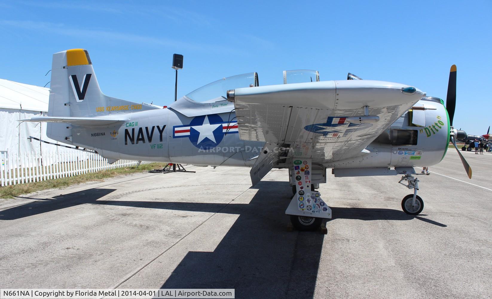N661NA, 1957 North American T-28C Trojan Trojan C/N 226-238 (140661), T-28C
