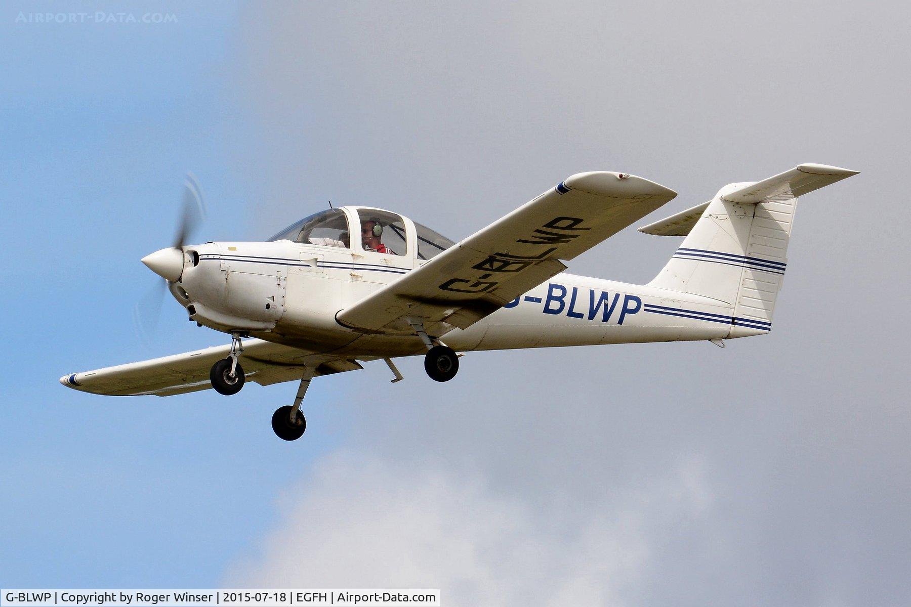 G-BLWP, 1978 Piper PA-38-112 Tomahawk Tomahawk C/N 38-78A0367, Resident Tomahawk operated by Cambrian Flying Club.