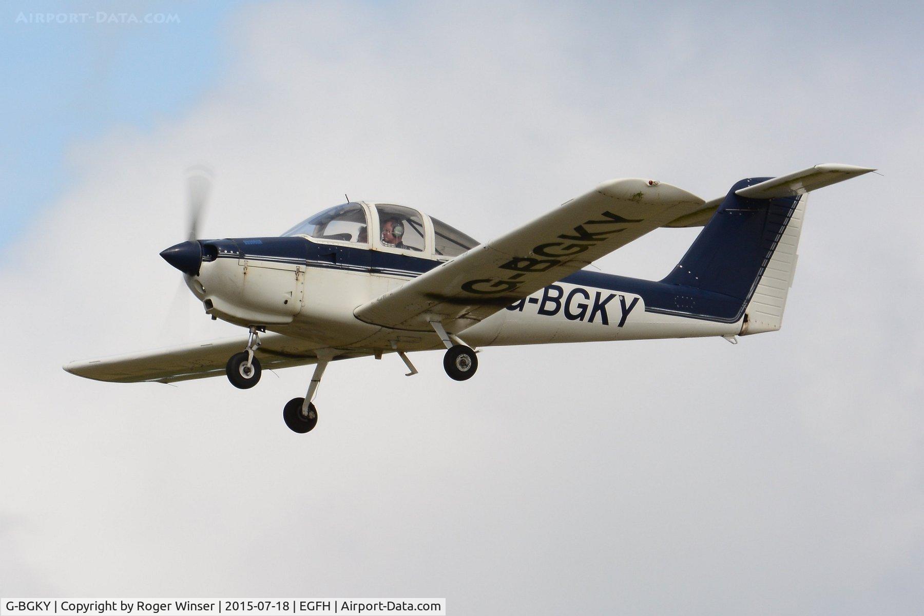 G-BGKY, 1978 Piper PA-38-112 Tomahawk Tomahawk C/N 38-78A0737, Resident Tomahawk operated by Cambrian Flying Club.