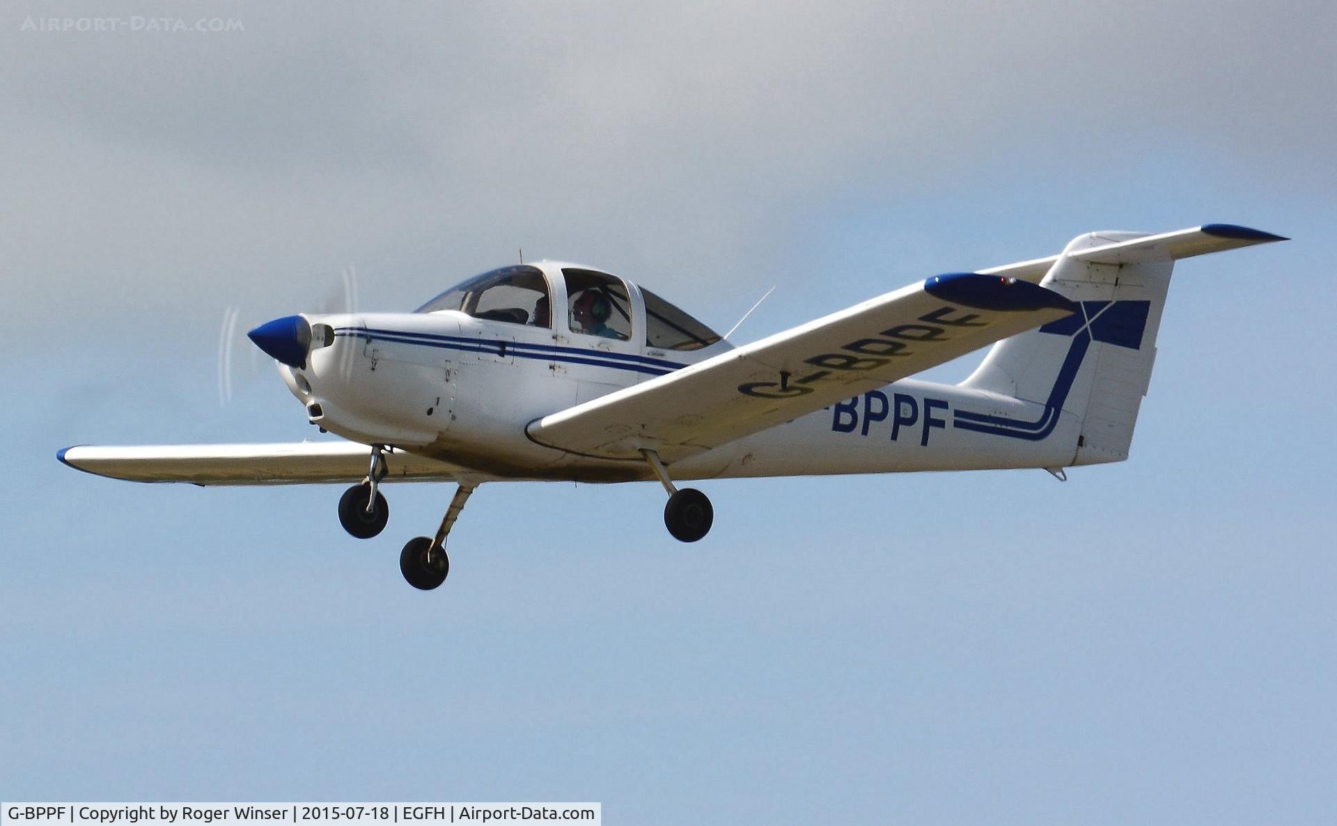G-BPPF, 1979 Piper PA-38-112 Tomahawk Tomahawk C/N 38-79A0578, Visiting Tomahawk. Previously registered N2329K.