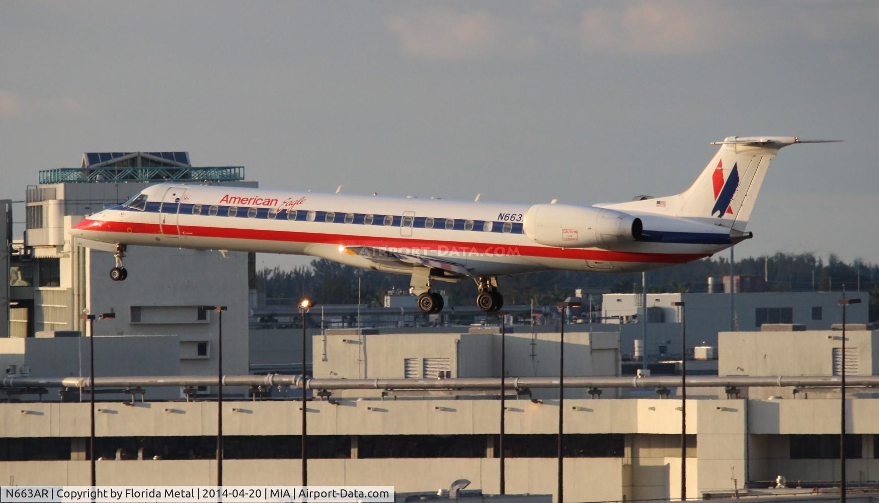 N663AR, 2004 Embraer ERJ-145LR (EMB-145LR) C/N 145778, Eagle