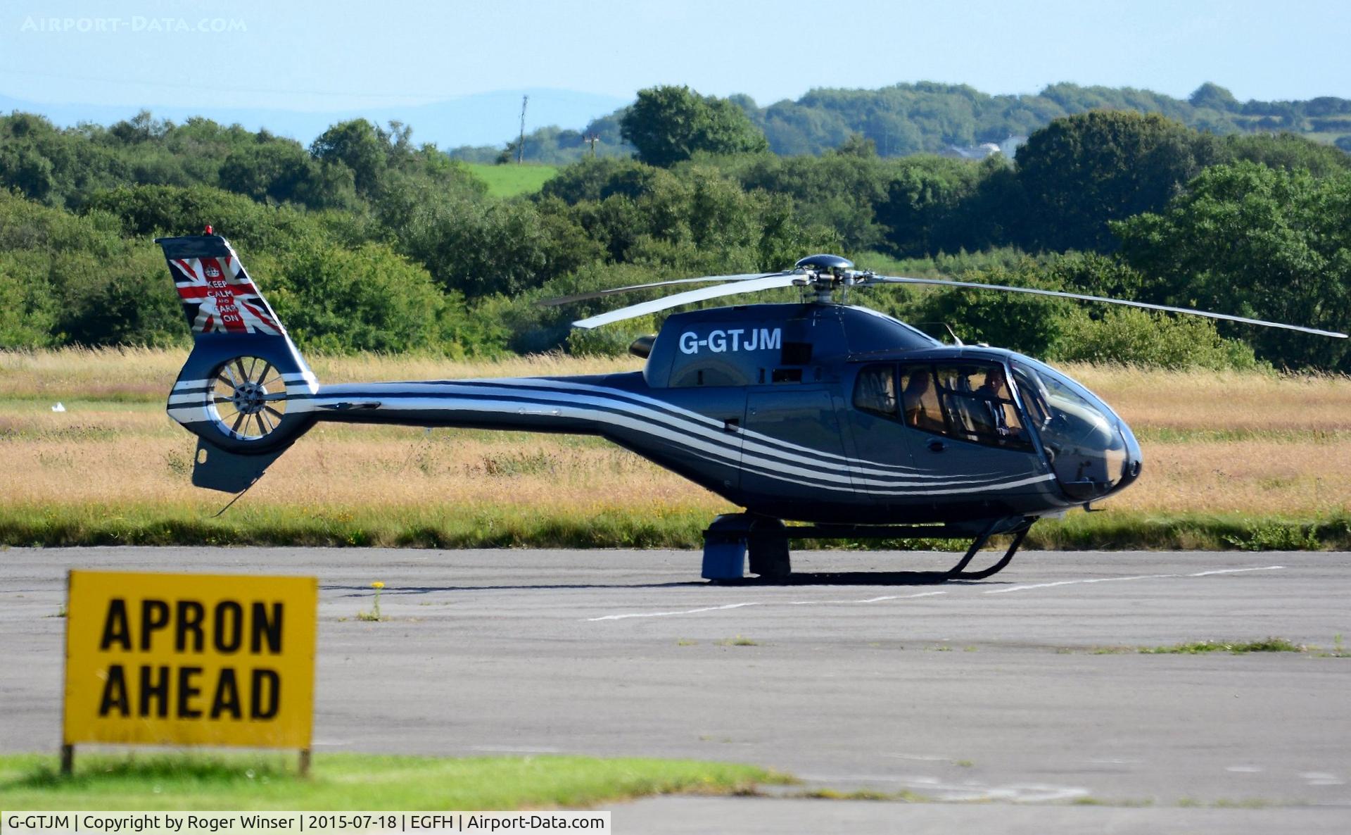 G-GTJM, 2006 Eurocopter EC-120B Colibri C/N 1428, Visiting Eurocopter Colibri helicopter.