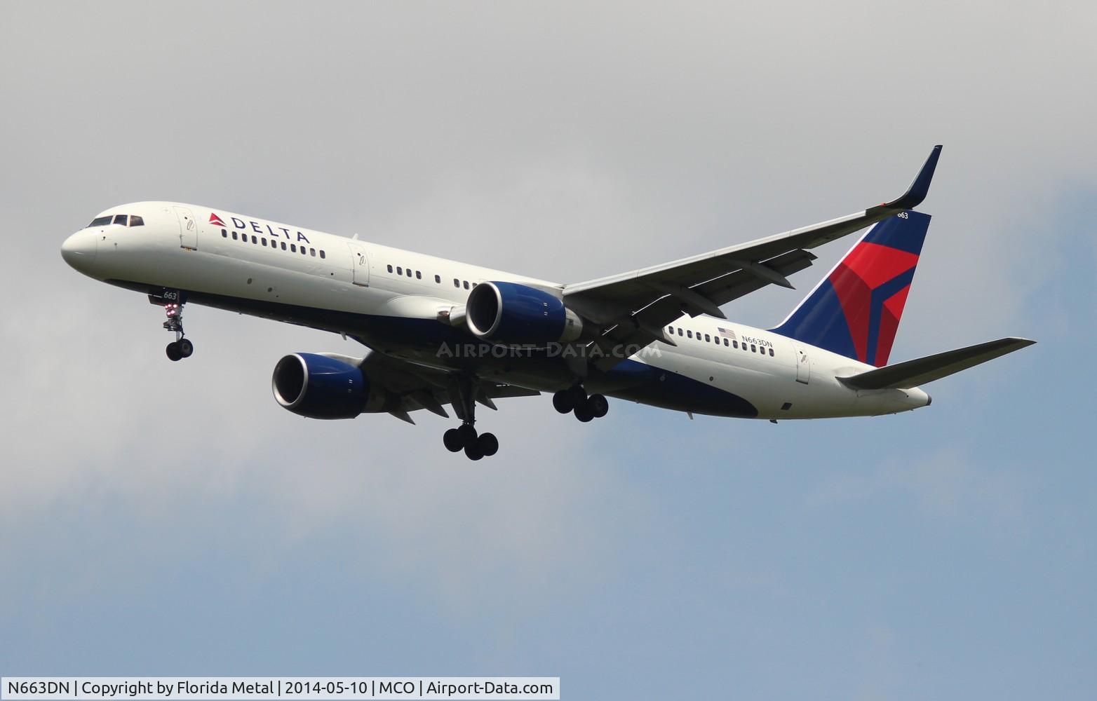 N663DN, 1991 Boeing 757-232 C/N 24992, Delta