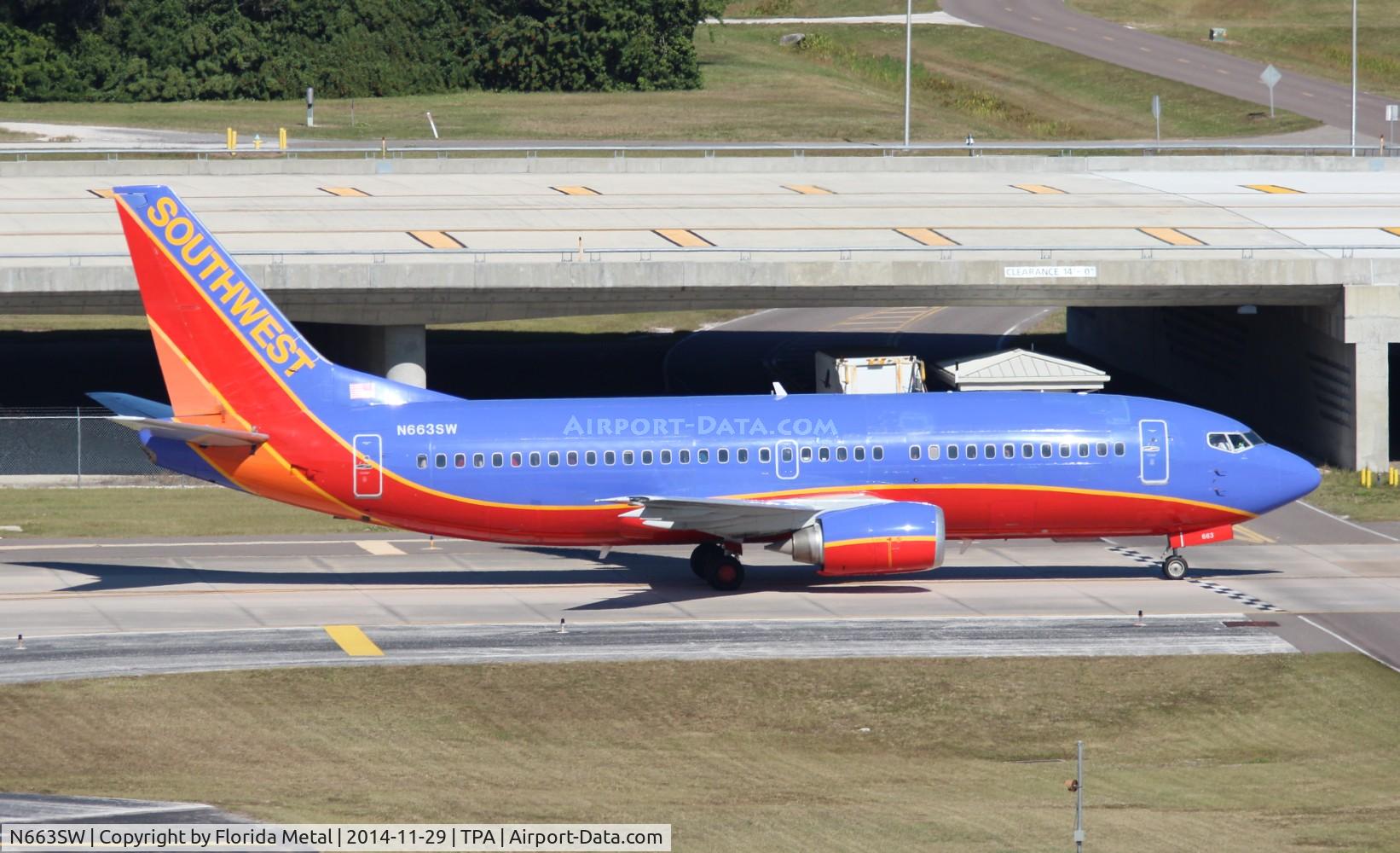 N663SW, 1985 Boeing 737-3Q8 C/N 23256, Southwest