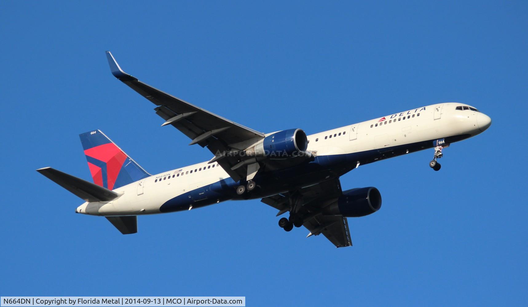 N664DN, 1991 Boeing 757-232 C/N 25012, Delta