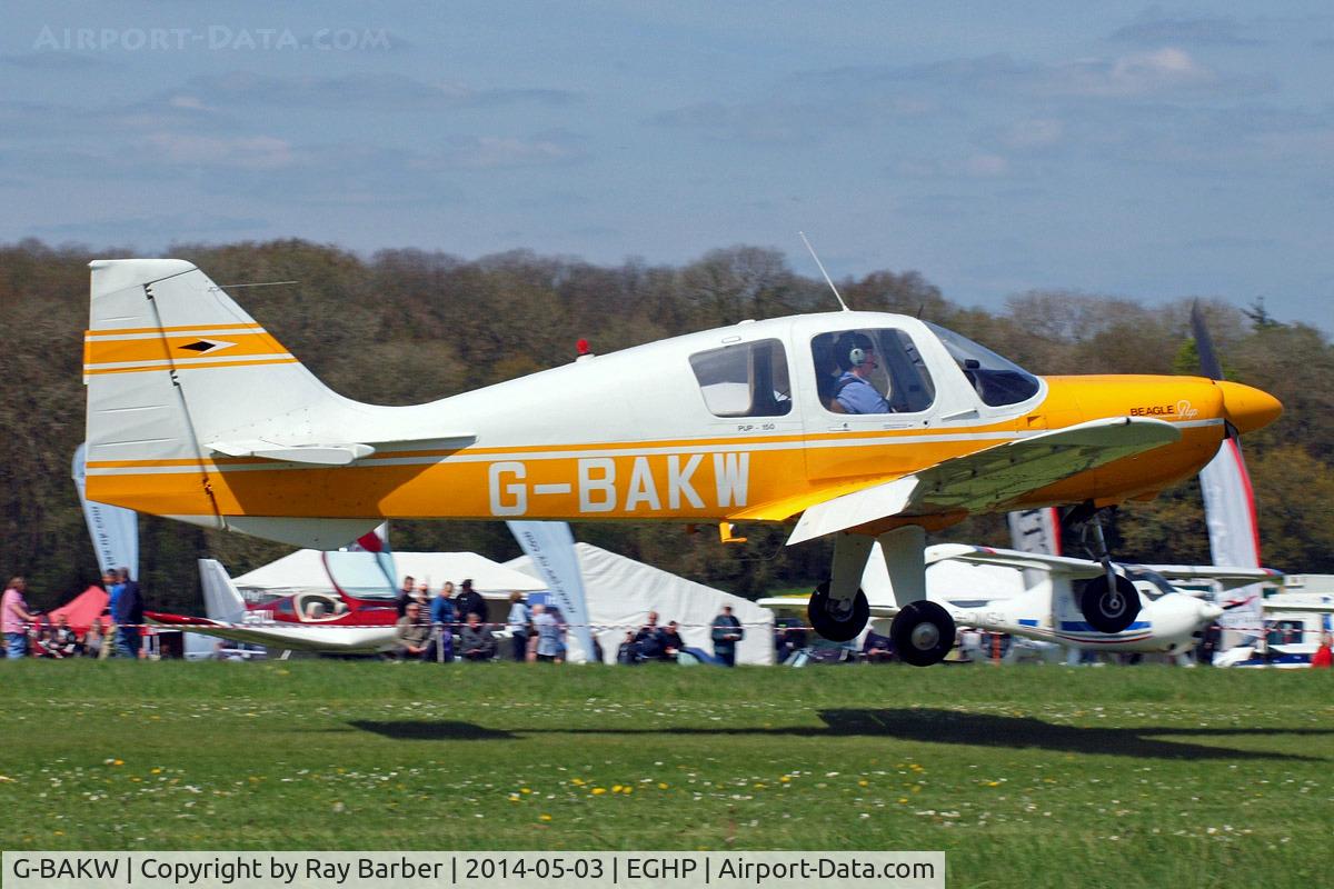 G-BAKW, 1970 Beagle B-121 Pup Series 2 (Pup 150) C/N B121-175, Beagle B.121 Pup 150 [B121-175] Popham~G 03/05/2014