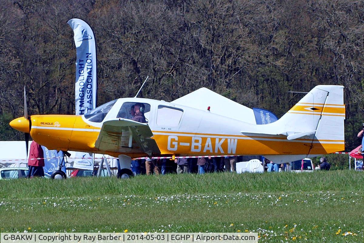 G-BAKW, 1970 Beagle B-121 Pup Series 2 (Pup 150) C/N B121-175, Beagle B.121 Pup 150 [B121-175] Popham~G 03/05/2014