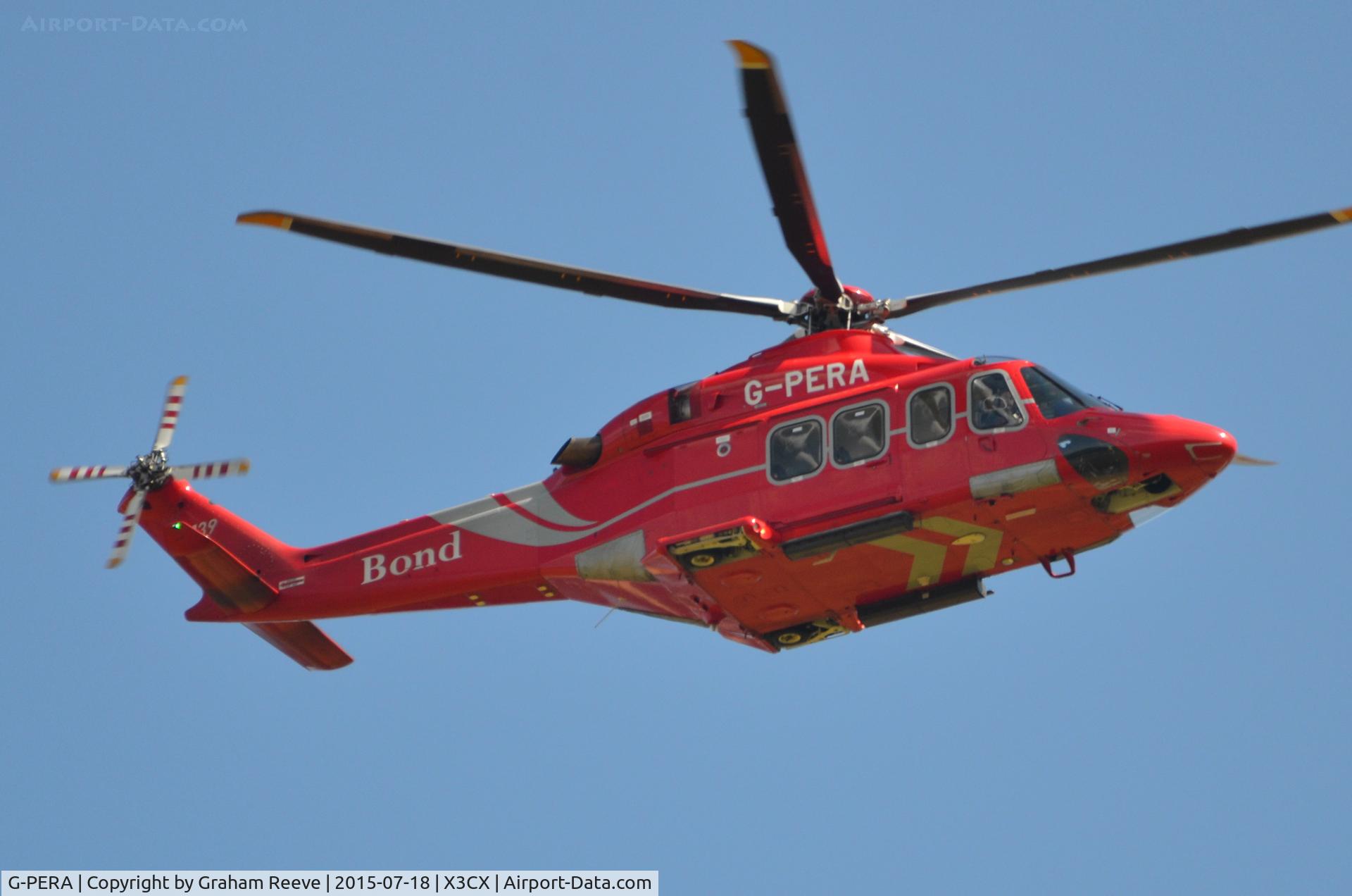 G-PERA, 2010 AgustaWestland AW-139 C/N 31322, At Northrepps.