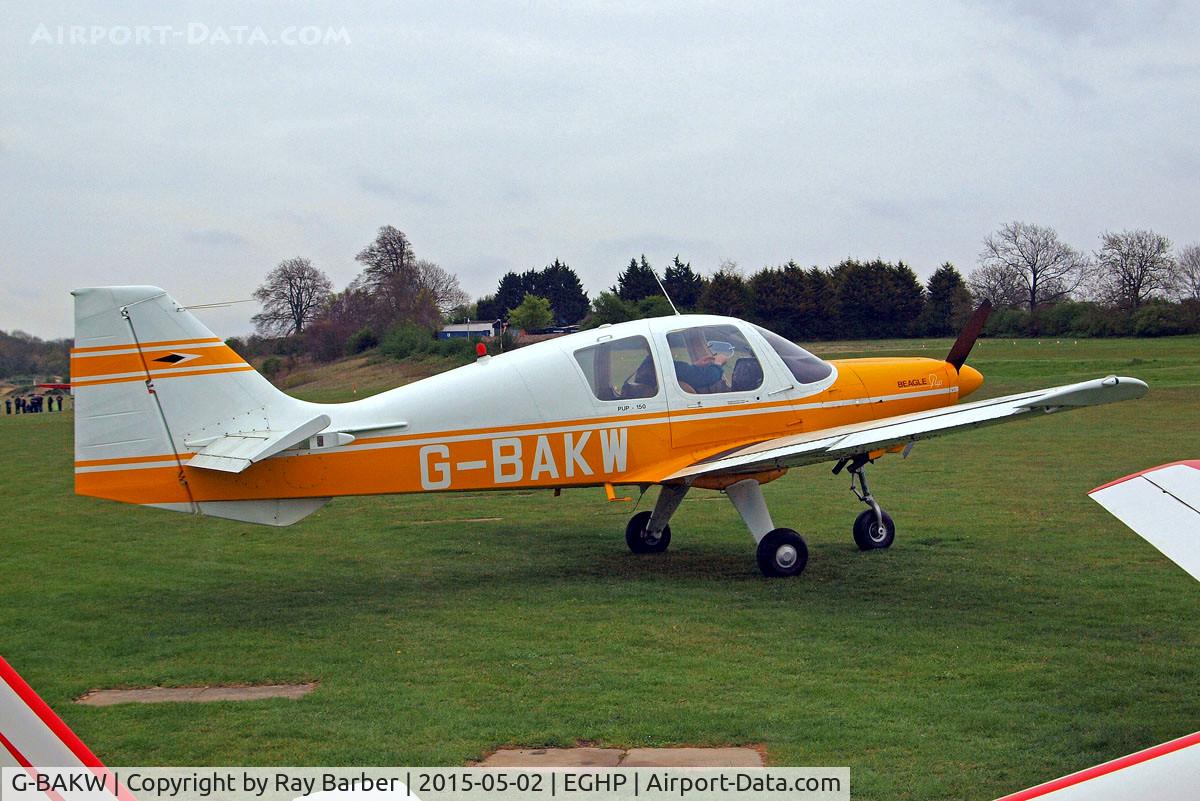 G-BAKW, 1970 Beagle B-121 Pup Series 2 (Pup 150) C/N B121-175, Beagle B.121 Pup 150 [B121-175] Popham~G 02/05/2015