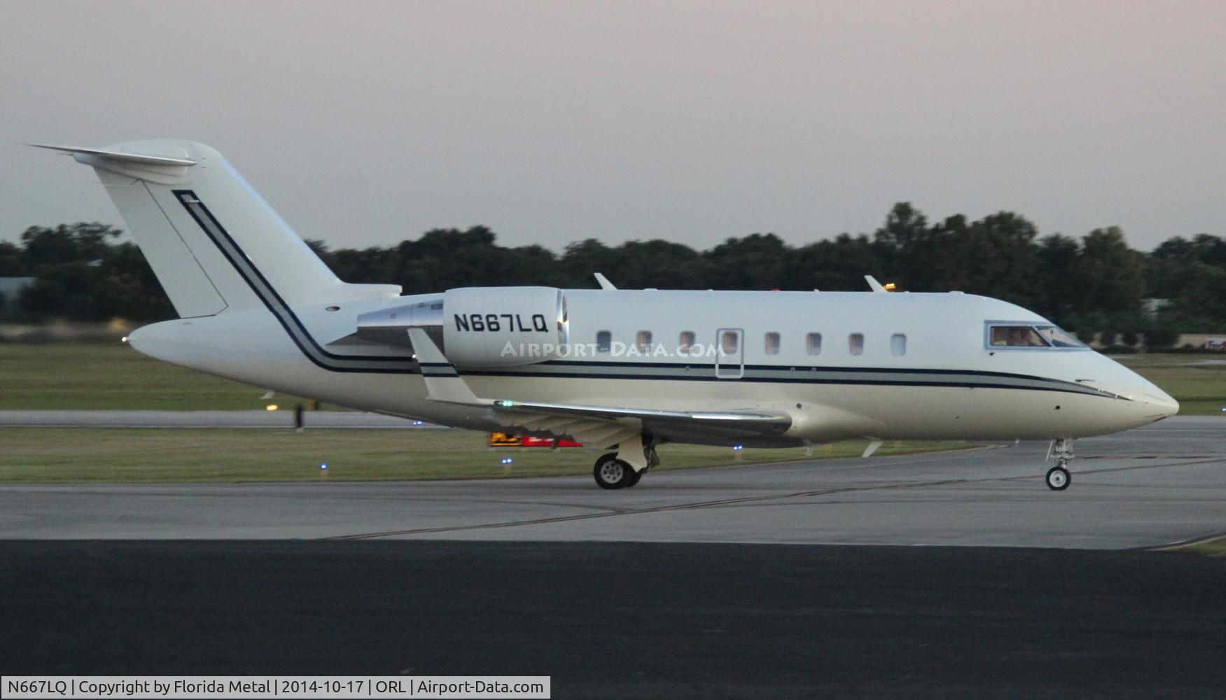 N667LQ, 1997 Canadair Challenger 604 (CL-600-2B16) C/N 5324, Challenger 604