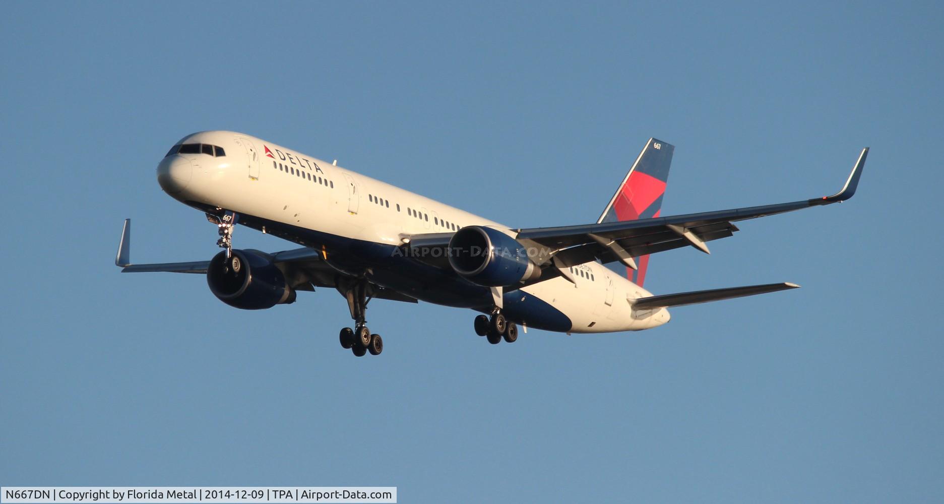 N667DN, 1991 Boeing 757-232 C/N 25035, Delta