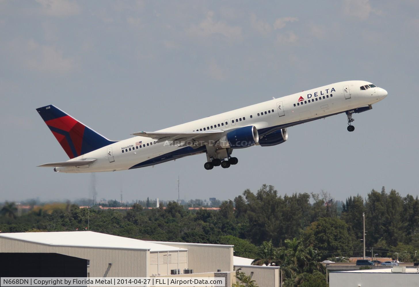 N668DN, 1991 Boeing 757-232 C/N 25141, Delta