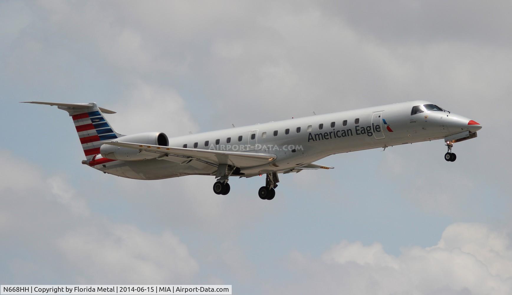 N668HH, 2004 Embraer ERJ-145LR (EMB-145LR) C/N 145785, Eagle