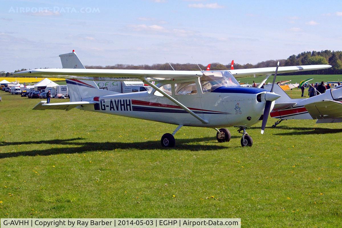 G-AVHH, 1967 Reims F172H Skyhawk C/N 0337, R/Cessna F.172H Skyhawk [0337] Popham~G 03/05/2014