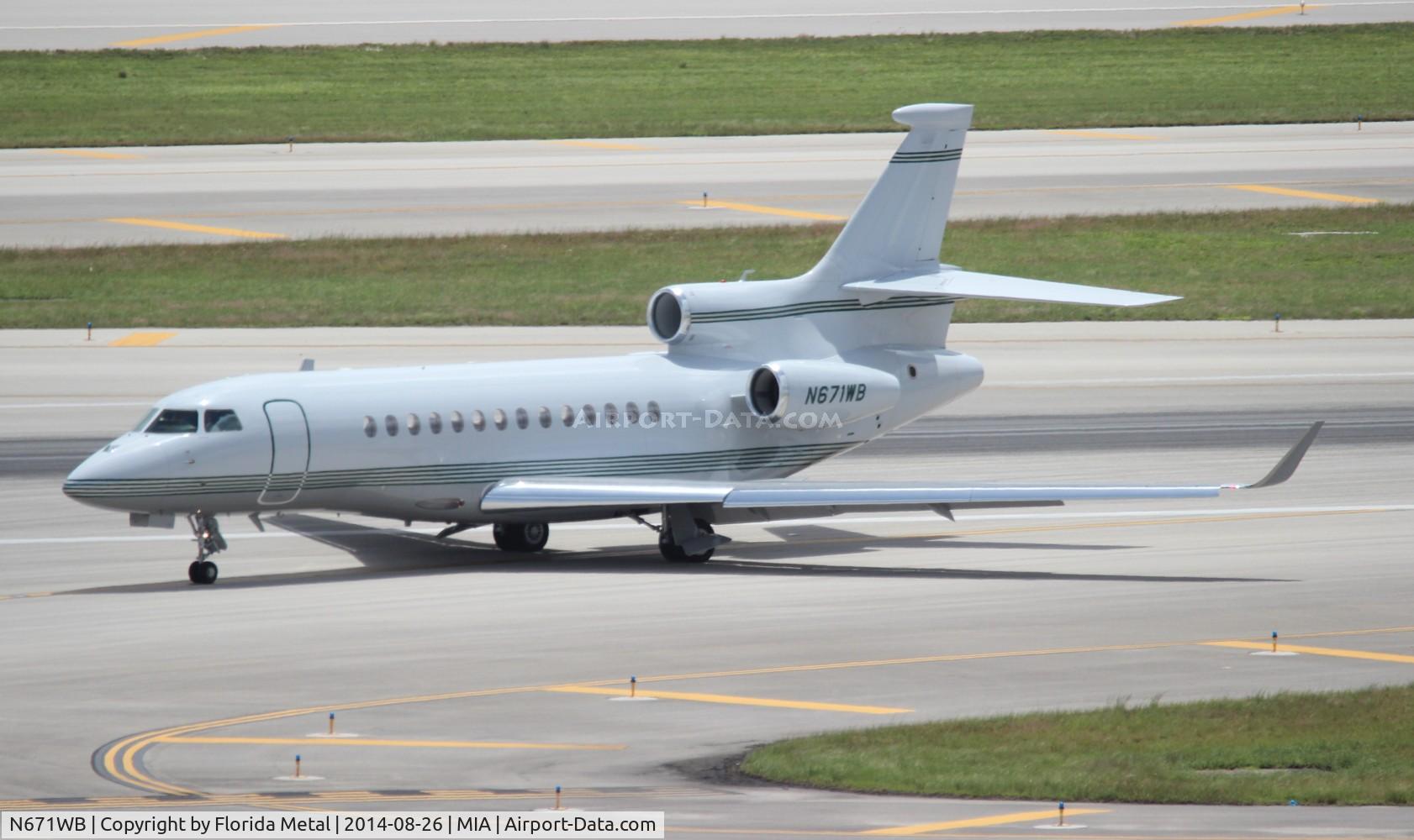 N671WB, 2008 Dassault Falcon 7X C/N 29, Falcon 7X