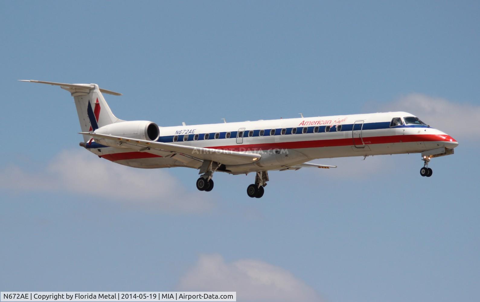 N672AE, 2004 Embraer ERJ-145LR (EMB-145LR) C/N 145794, Eagle