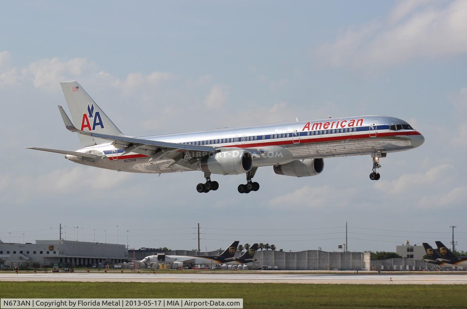 N673AN, 1998 Boeing 757-223 C/N 29423, American