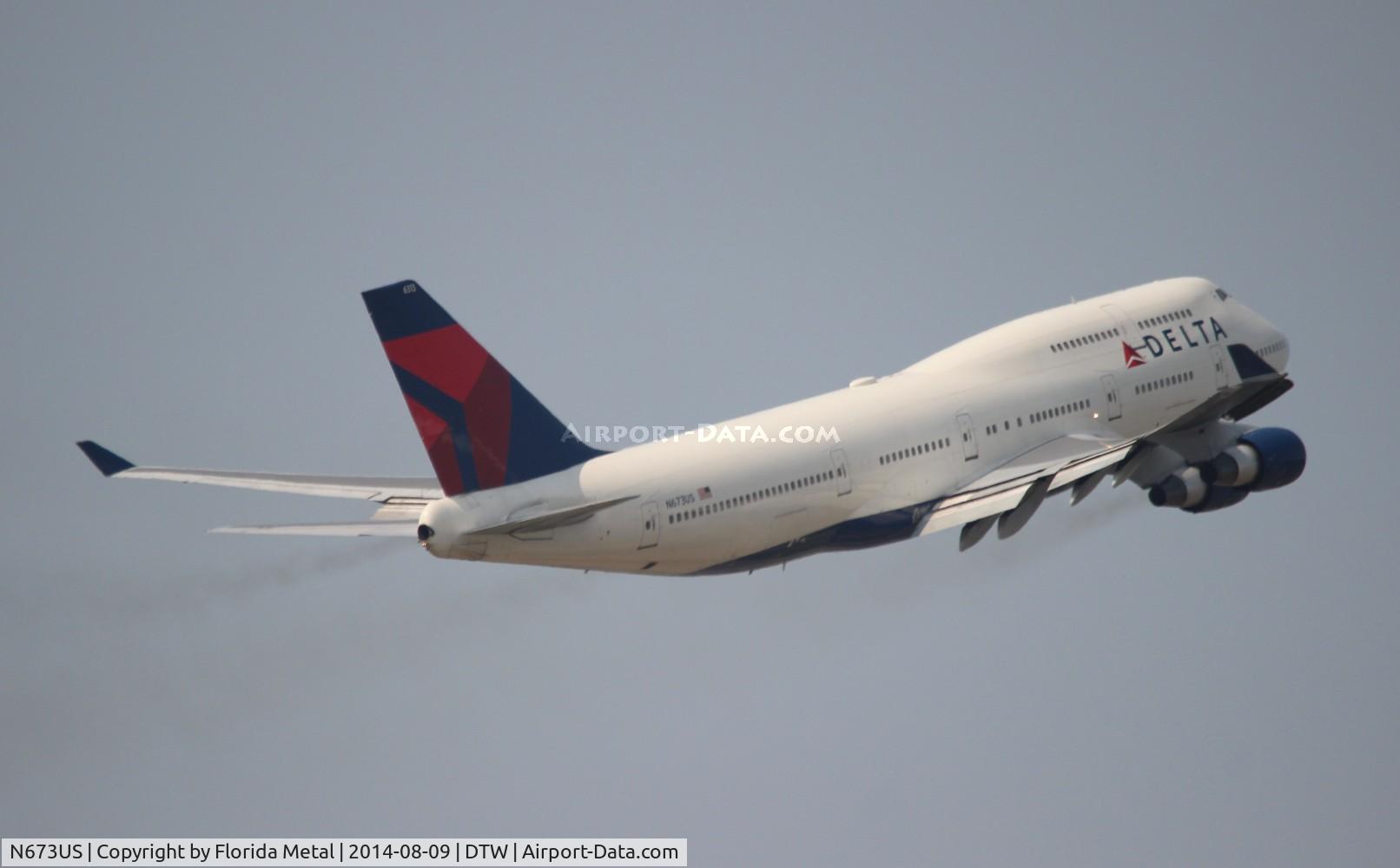 N673US, 1999 Boeing 747-451 C/N 30268, Delta