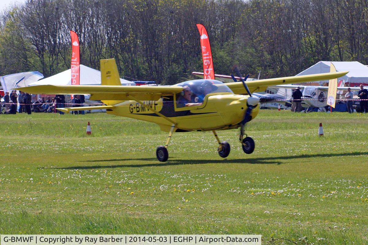 G-BMWF, 1986 ARV ARV1 Super 2 C/N 013, ARV-1 Super 2 [013] Popham~G 03/05/2014