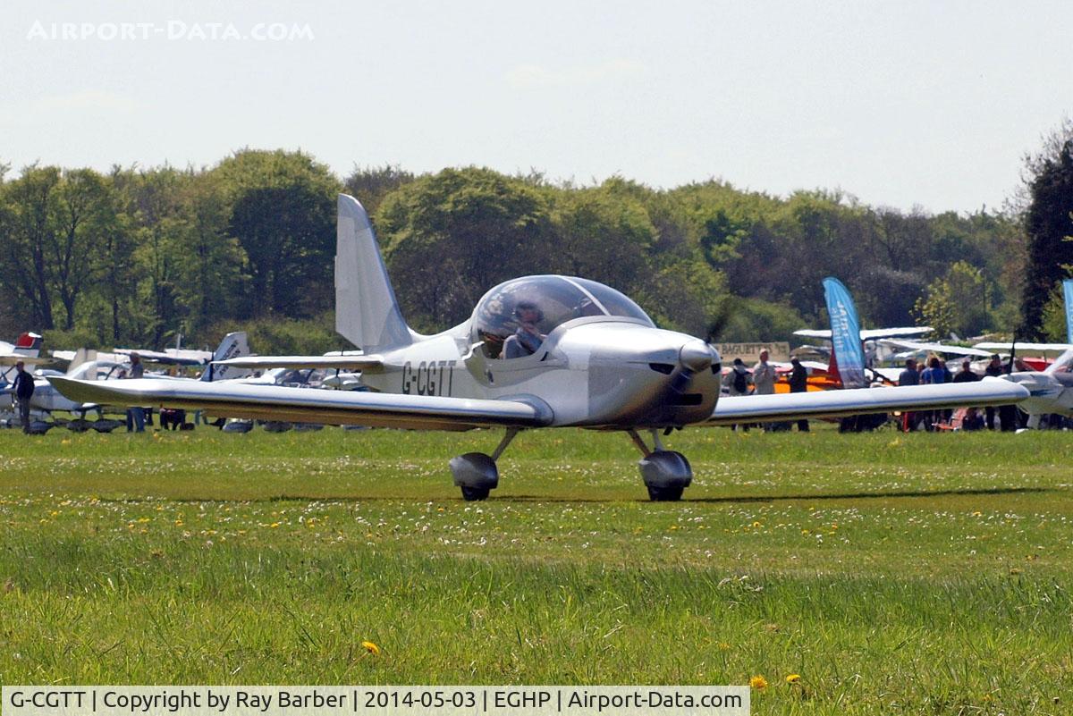 G-CGTT, 2011 Aerotechnik EV-97 Eurostar SL C/N LAA315B-14985, Evektor EV-97 Eurostar SL [LAA 315B-14985] Popham~G 03/05/2014