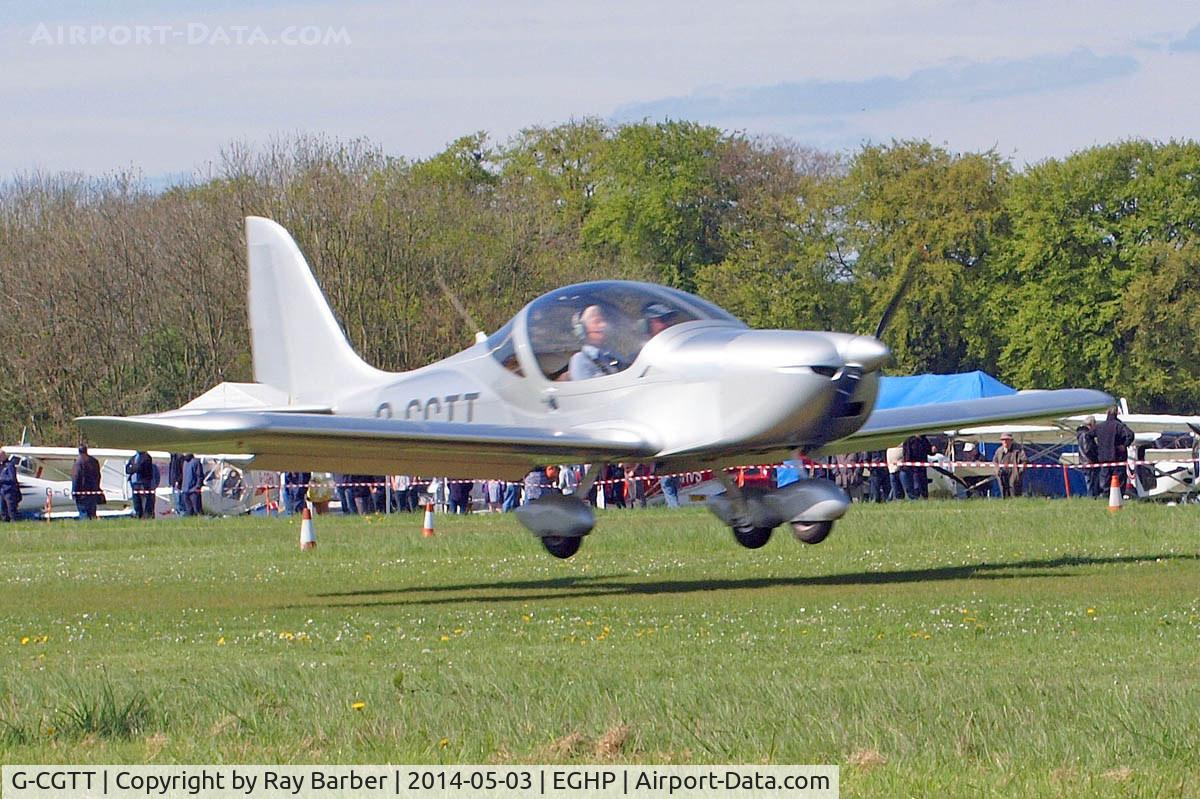 G-CGTT, 2011 Aerotechnik EV-97 Eurostar SL C/N LAA315B-14985, Evektor EV-97 Eurostar SL [LAA 315B-14985] Popham~G 03/05/2014