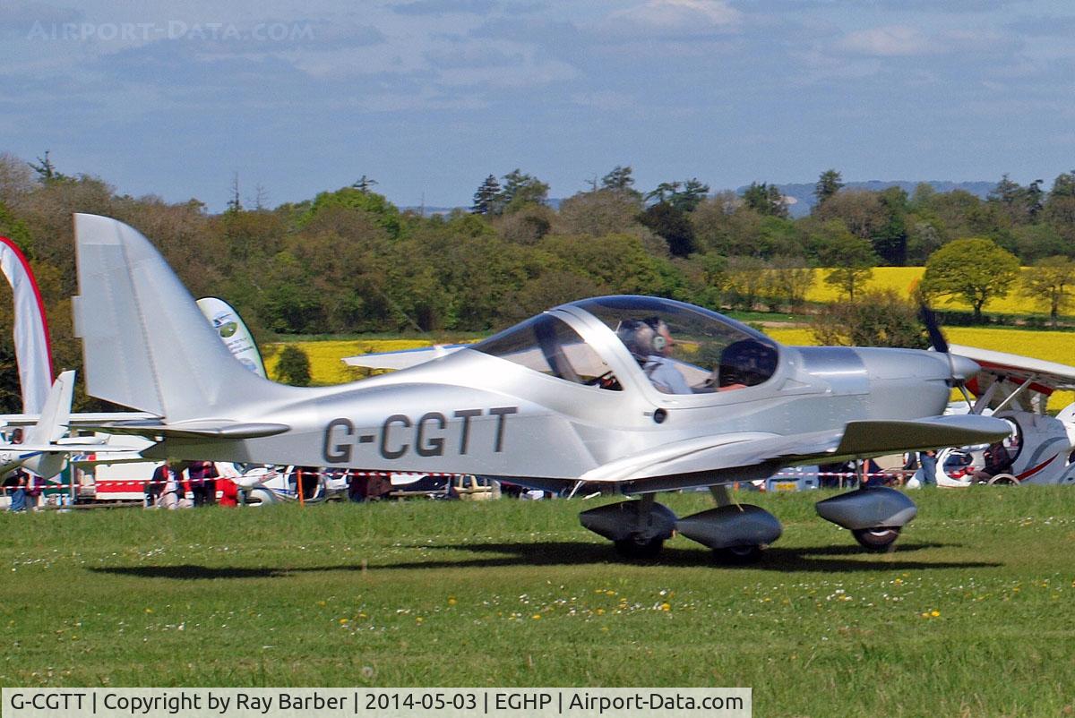 G-CGTT, 2011 Aerotechnik EV-97 Eurostar SL C/N LAA315B-14985, Evektor EV-97 Eurostar SL [LAA 315B-14985] Popham~G 03/05/2014