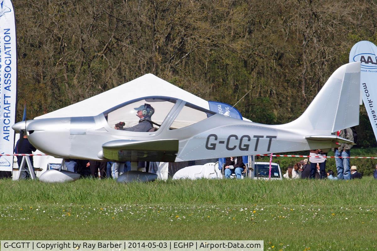 G-CGTT, 2011 Aerotechnik EV-97 Eurostar SL C/N LAA315B-14985, Evektor EV-97 Eurostar SL [LAA 315B-14985] Popham~G 03/05/2014