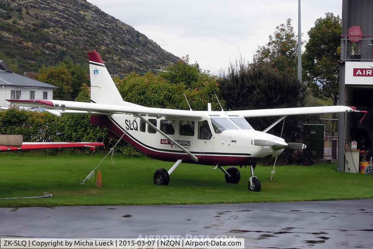 ZK-SLQ, Gippsland GA-8 Airvan C/N GA8-03-040, At Queenstown