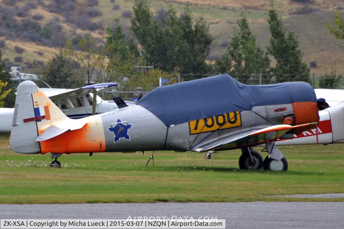 ZK-XSA, North American AT-6A Texan C/N 78-6647, At Queenstown
