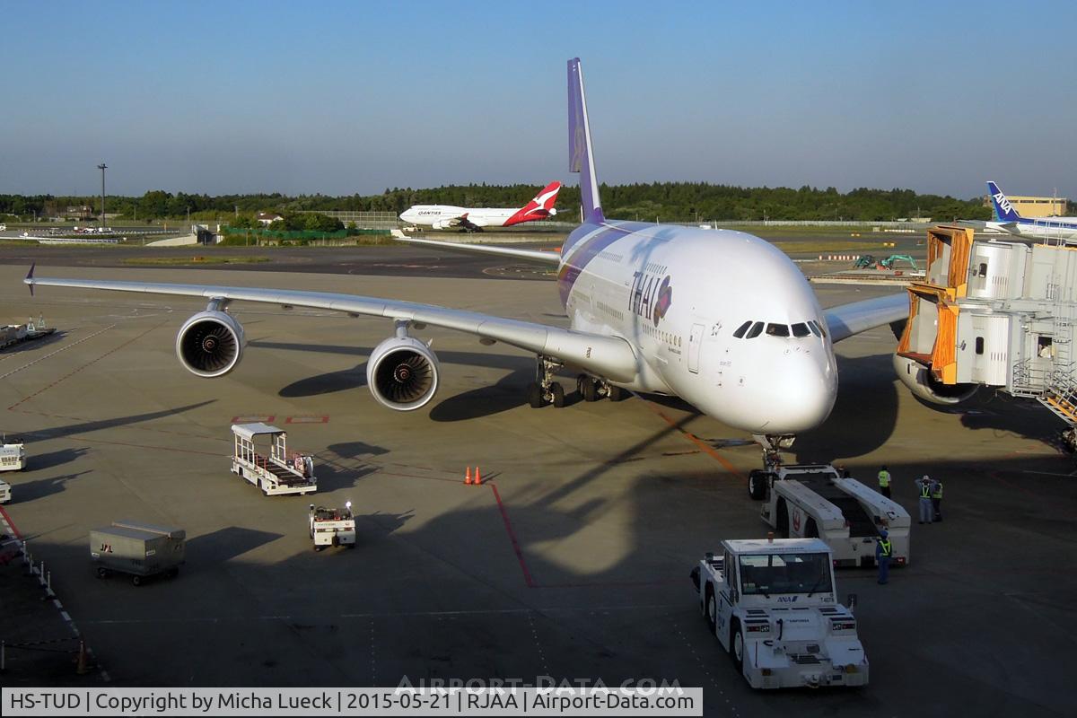 HS-TUD, 2012 Airbus A380-841 C/N 122, At Narita