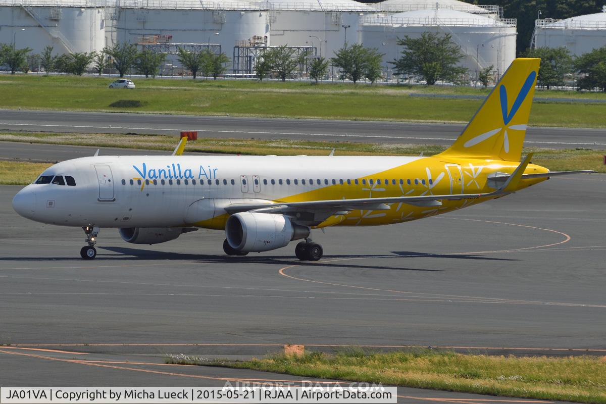 JA01VA, 2013 Airbus A320-216 C/N 5844, At Narita