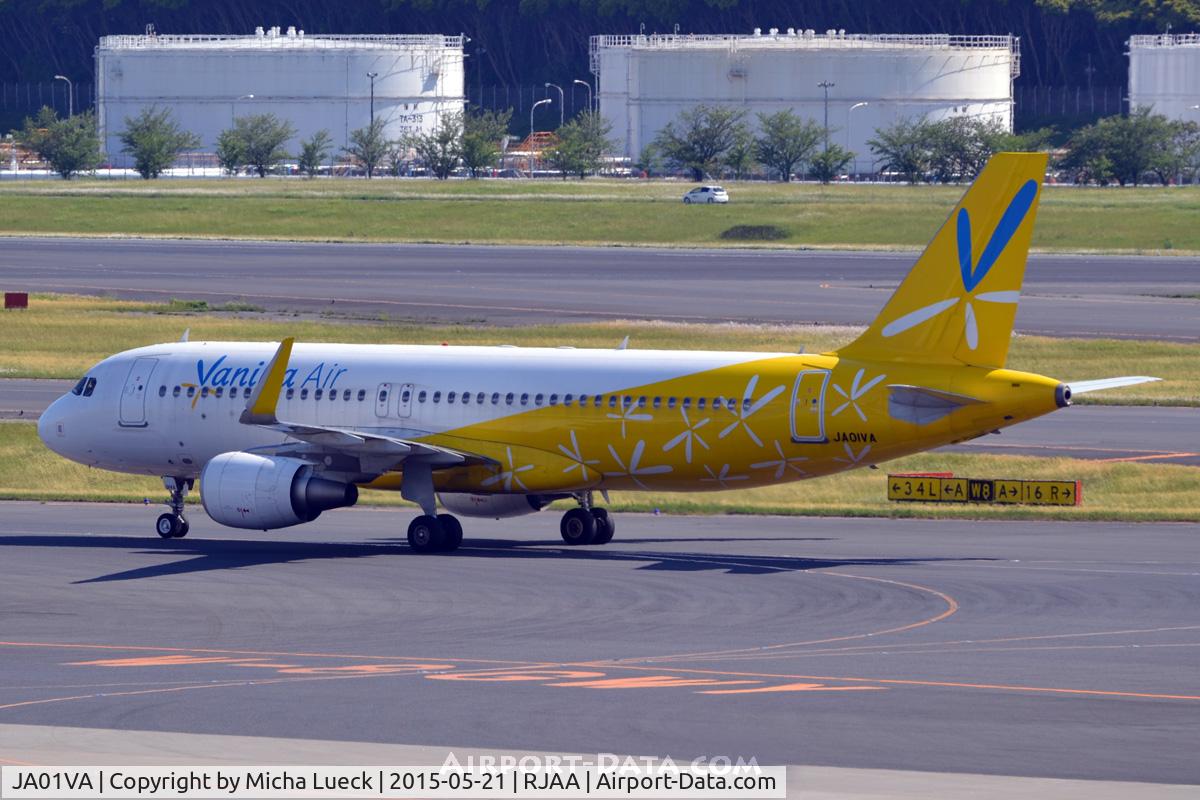 JA01VA, 2013 Airbus A320-216 C/N 5844, At Narita