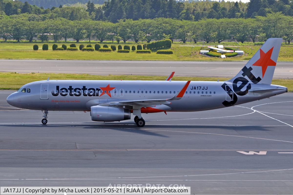 JA17JJ, 2013 Airbus A320-232 C/N 5732, At Narita