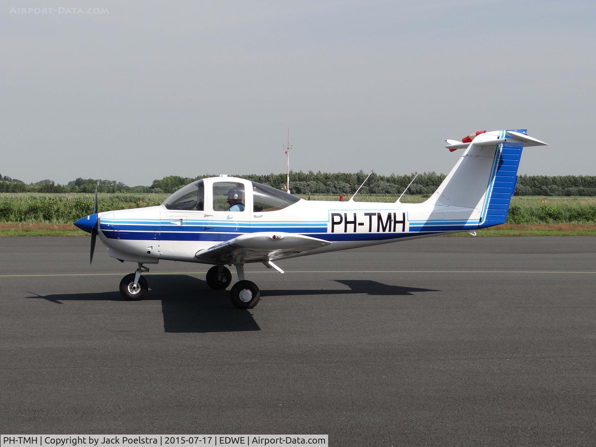 PH-TMH, Piper PA-38-112 Tomahawk C/N 38-79A0261, at ramp of Emden airport