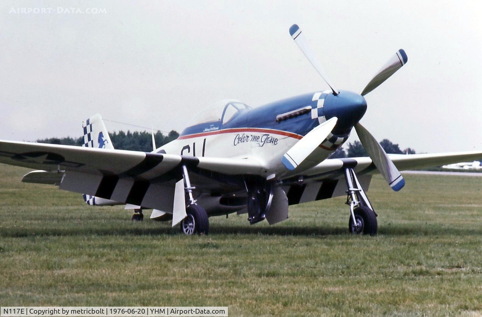 N117E, 1944 North American P-51D Mustang C/N 122-40372, 1976 Hamilton Airshow