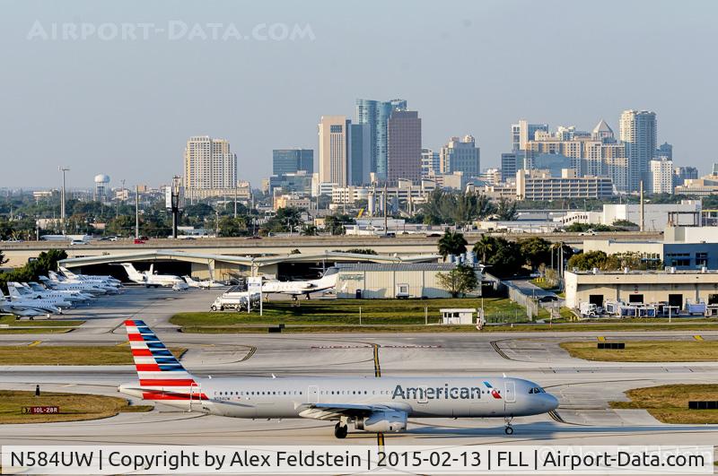 N584UW, 2014 Airbus A321-231 C/N 6194, Ft. Lauderdale