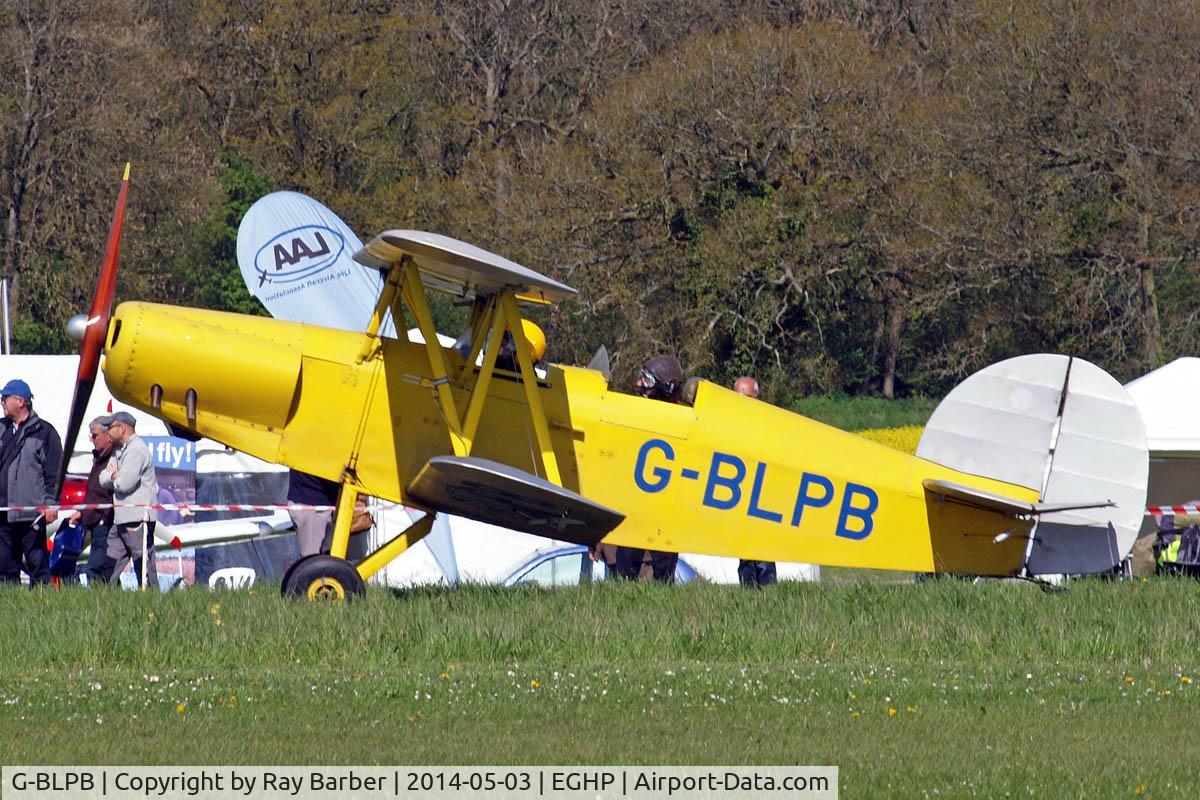 G-BLPB, 1986 Turner Hot 2 Wot (TSW2) C/N PFA 046-10606, Turner TSW.2 Hot Two Wot [PFA 046-10606] Popham~G 03/05/2014