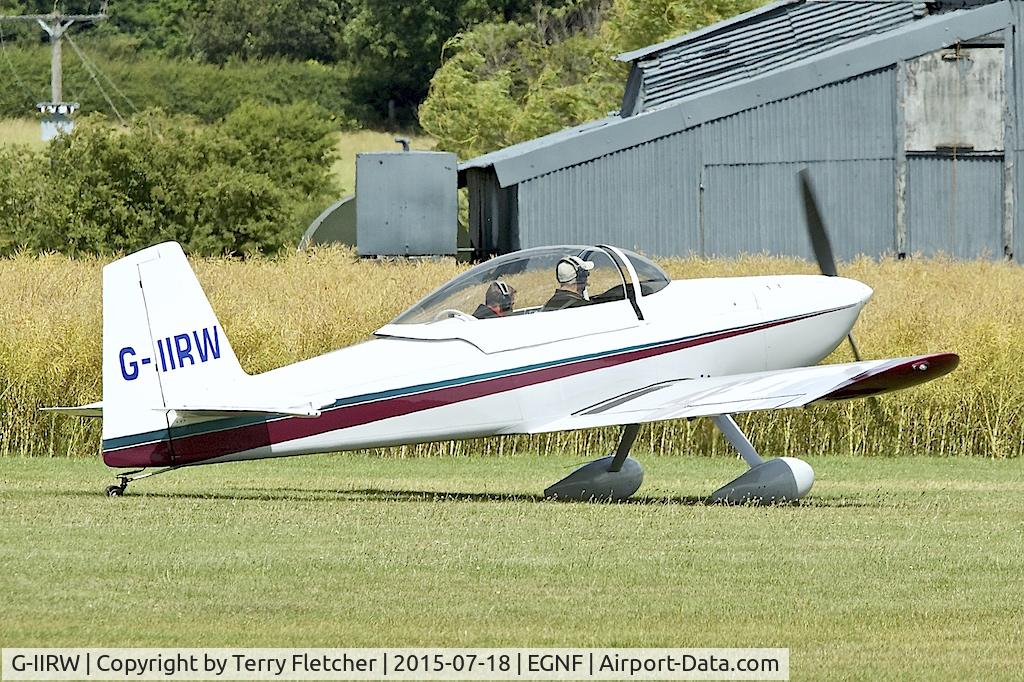 G-IIRW, 2002 Vans RV-8 C/N 80449, 2002 Vans RV-8, c/n: 80449 at Netherthorpe