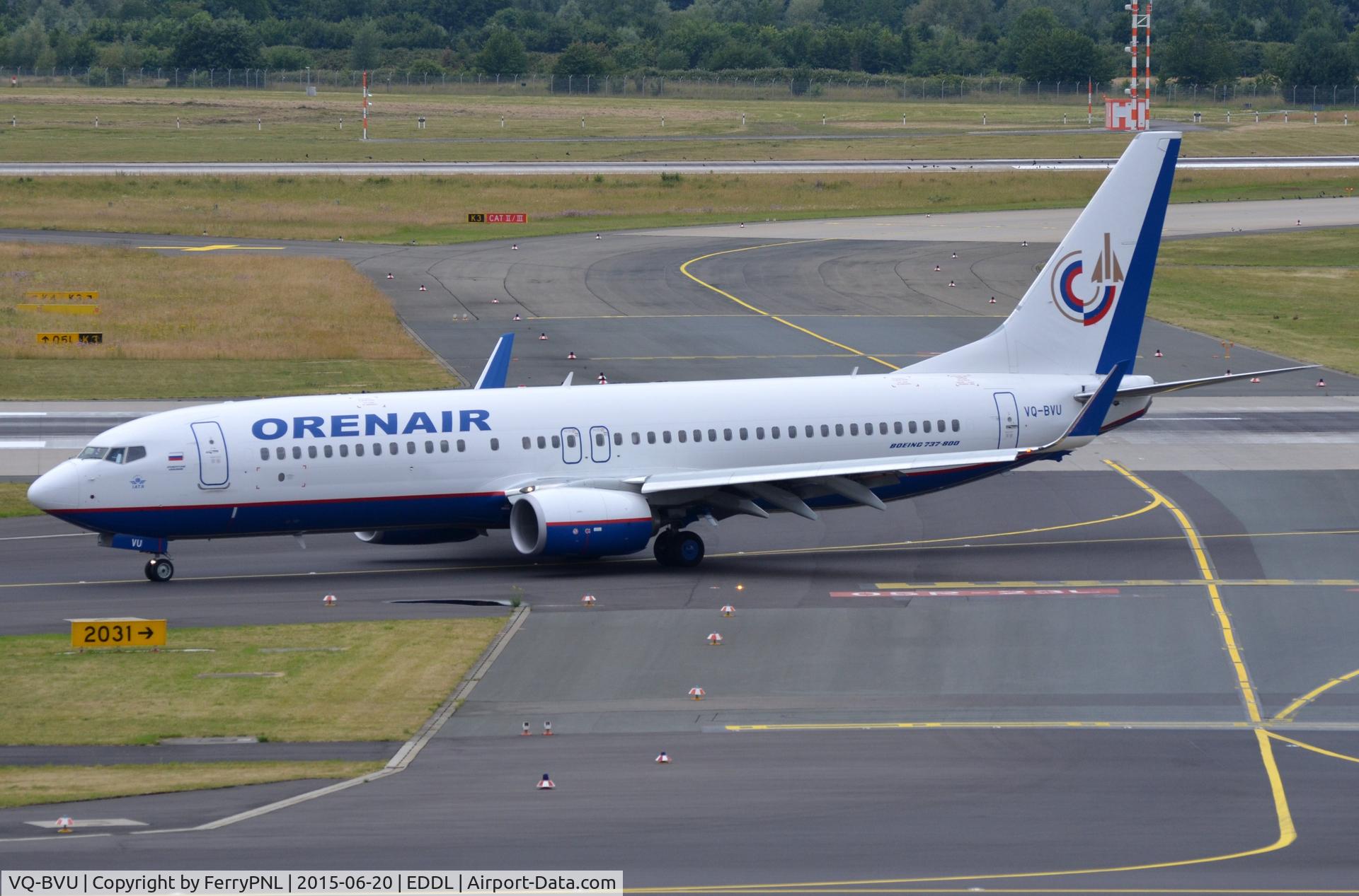 VQ-BVU, 2014 Boeing 737-8LJ C/N 41202, Orenair B738 in DUS