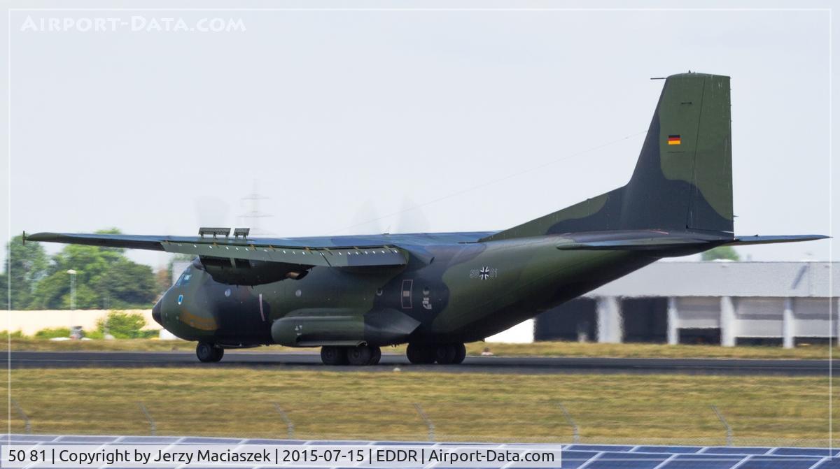 50 81, Transall C-160D C/N D118, Transall C-160D