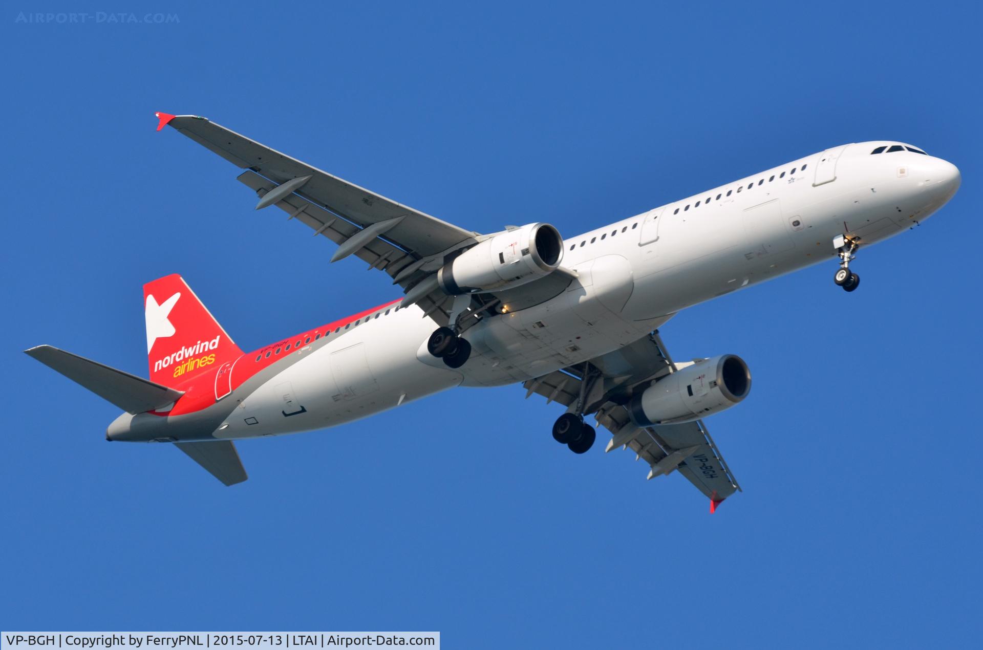 VP-BGH, 2007 Airbus A321-232 C/N 3034, Nordwind A321