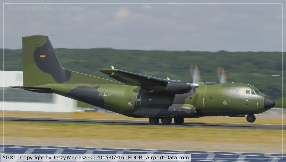 50 81, Transall C-160D C/N D118, Transall C-160D
