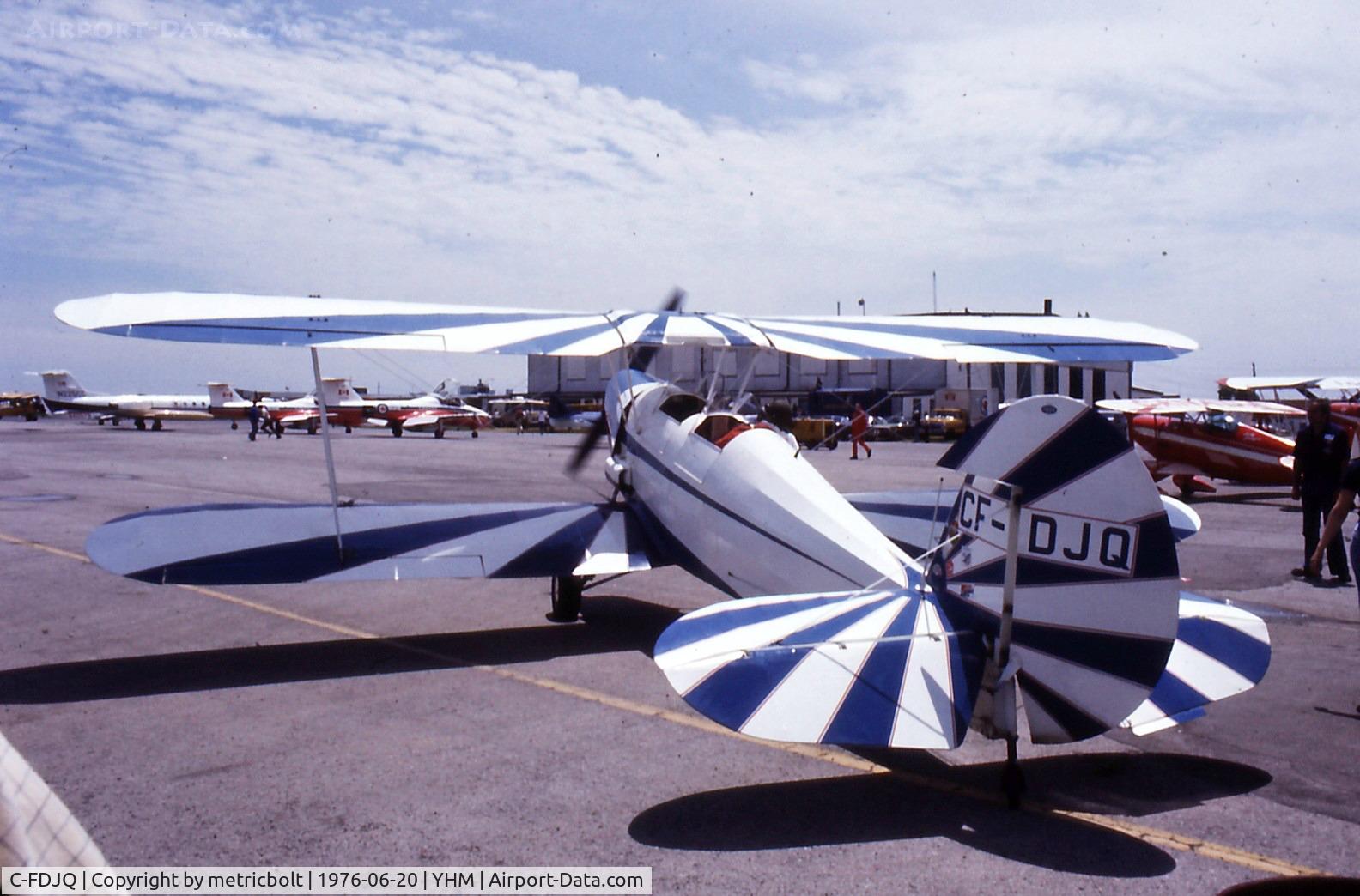 C-FDJQ, 1946 Nord Stampe SV-4C C/N 90, 1976 Hamilton Airshow