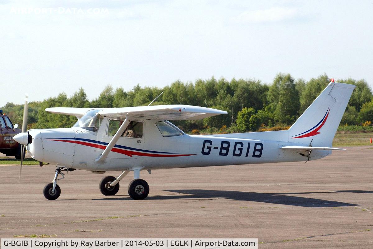G-BGIB, 1979 Cessna 152 C/N 152-82161, Cessna 152 [152-82161] (Air First) Blackbushe~G 03/05/2014