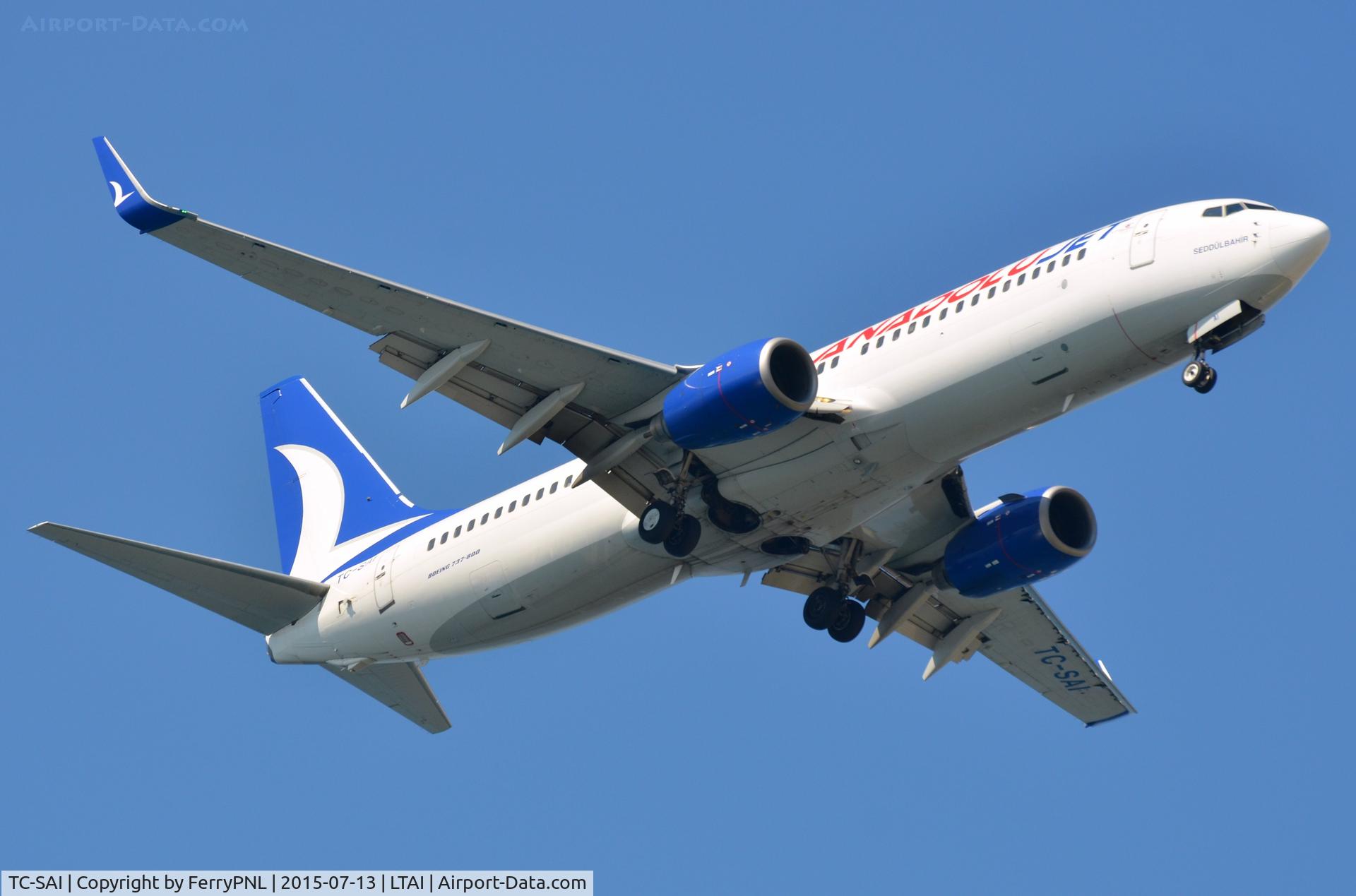 TC-SAI, 2005 Boeing 737-8AS C/N 33818, Anadolu B738