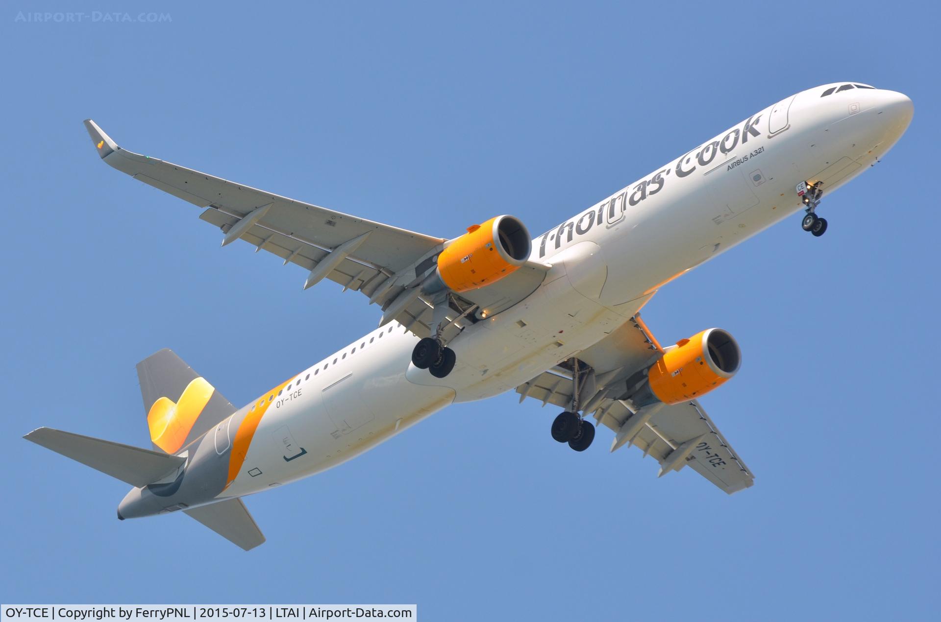 OY-TCE, 2014 Airbus A321-211 C/N 6342, Thomas Cook Scandinavia A321