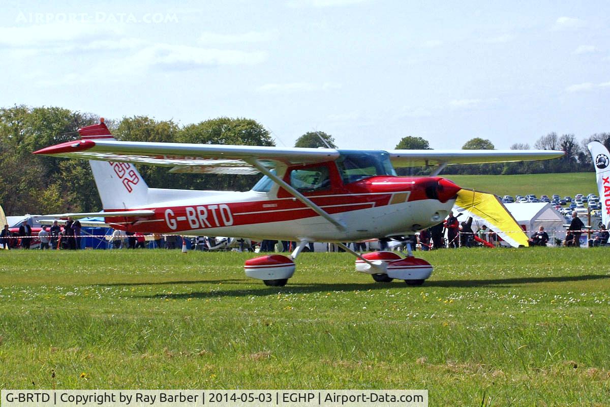 G-BRTD, 1977 Cessna 152 C/N 152-80023, Cessna 152 [152-80023] Popham~G 03/05/2014